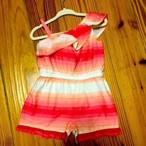 Janie and Jack girls romper